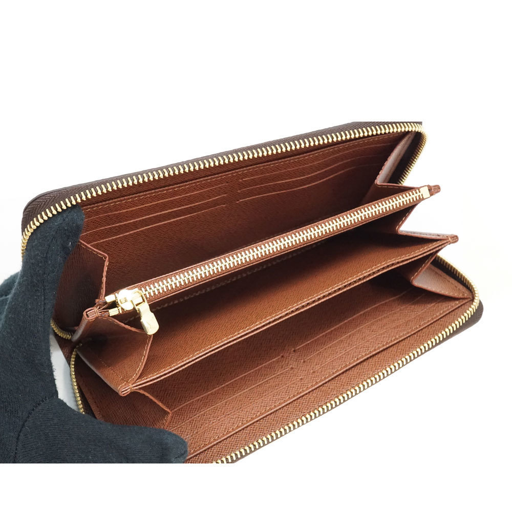 Louis Vuitton Monogram Zippy Zip Wallet Brown - Picture 6 of 9